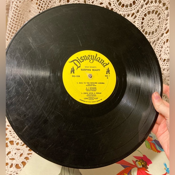 Sleeping Beauty Vinyl LP Record - Disneyland Record - Wall Art Gallery Decor - Picture 13 of 14
